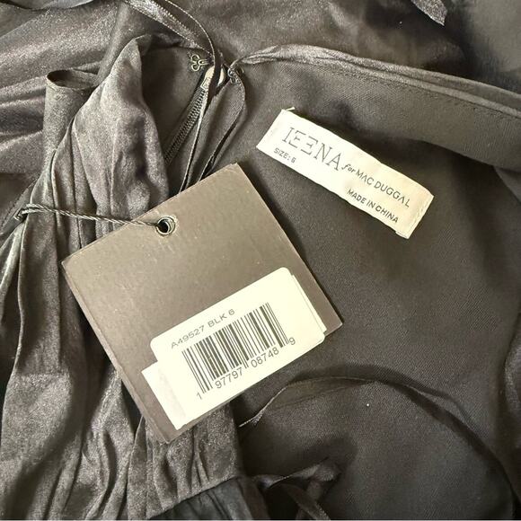 Mac Duggal Black High Low Dress - Picture 7 of 8